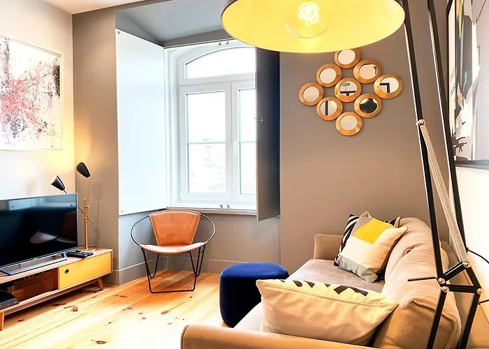 아파트 Loft With View - Praca Da Figueira - Baixa,